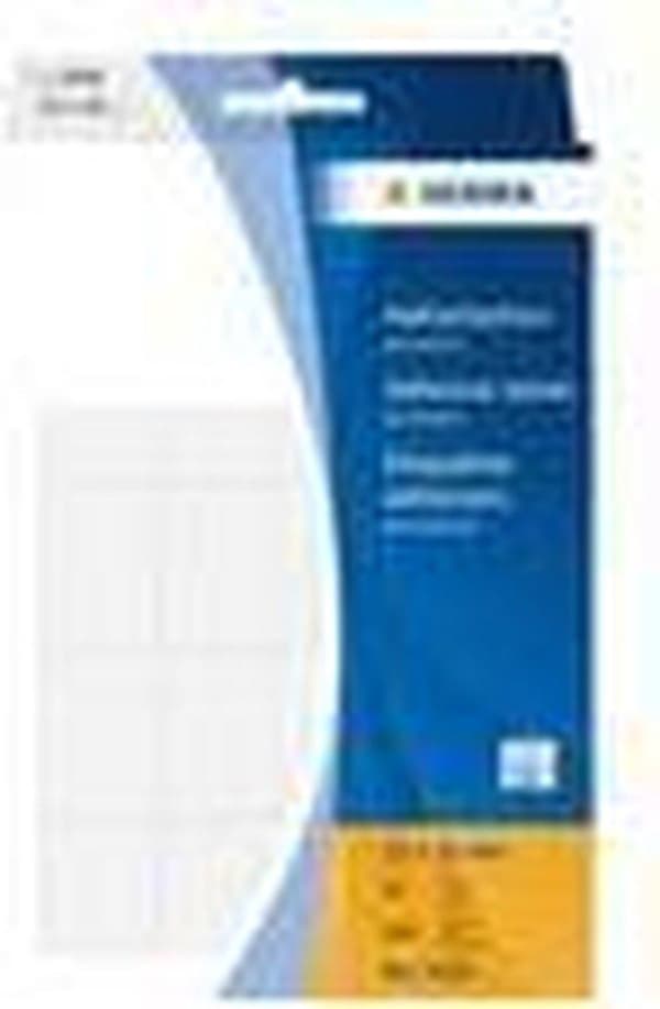 HERMA Vielzweck etiketter vit 22x32 mm Papper matt 640 st.