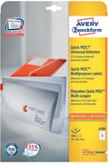 Miniatyrbild 5 av 9: Private label Avery 4782 Universal Label 97x67,7mm