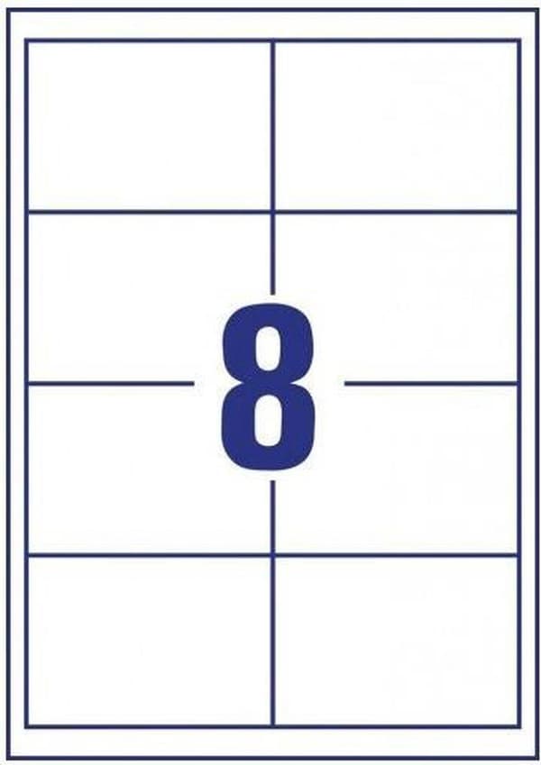 Private label Avery 4782 Universal Label 97x67,7mm