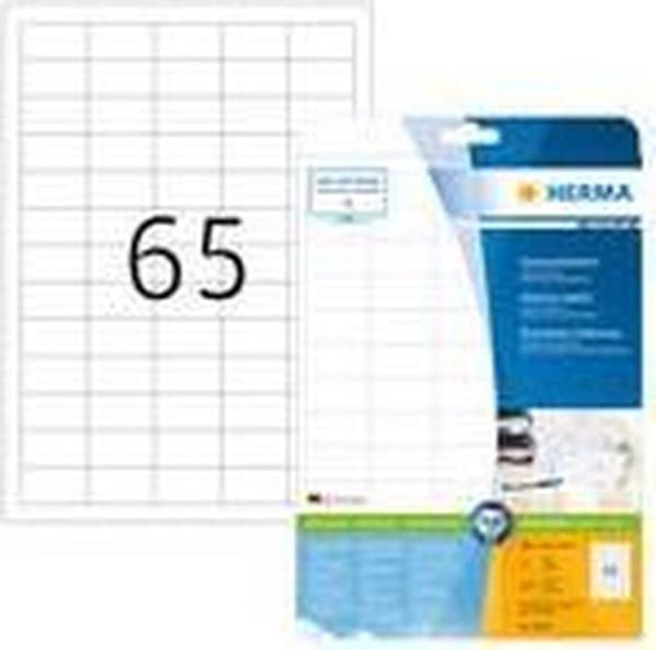 HERMA 4504 adressetiketter Vit