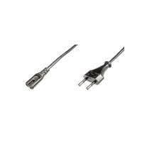 Bixolon ASSMANN - Virtajohto - IEC 60320 C7 Europistokkeeseen (M) - AC 250 V - 1,8 m - Musta (FIG8EURO)