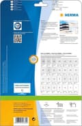 Miniatyrbild 5 av 11: HERMA Etiketter vit 25,4x16,9 Premium A4 2800 st.