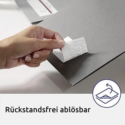 AVERY Zweckform -yleistarrat, 25,4 x 10 mm, valkoiset irrotettavat, ympäröivällä reunuksella, FSC-sertifioitu - 1 kpl (L4731REV-10)
