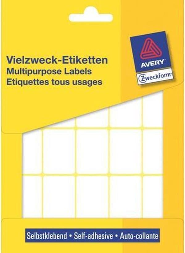 Private Label Avery 3321 Manuel Label 32x23mm Hvid