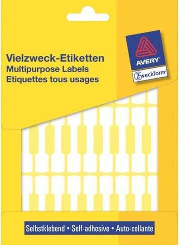 Private Label Avery 3335 Manuel Label 49x10mm Hvid