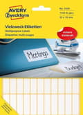 Pikkukuva 4 / 4: Yksityinen etiketti Avery 3320 Manual Label 32x10mm valkoinen