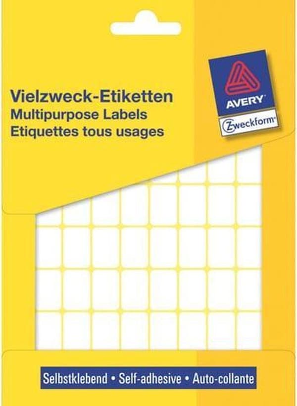 Yksityinen etiketti Avery 3312 Manuaalinen etiketti 181x12mm