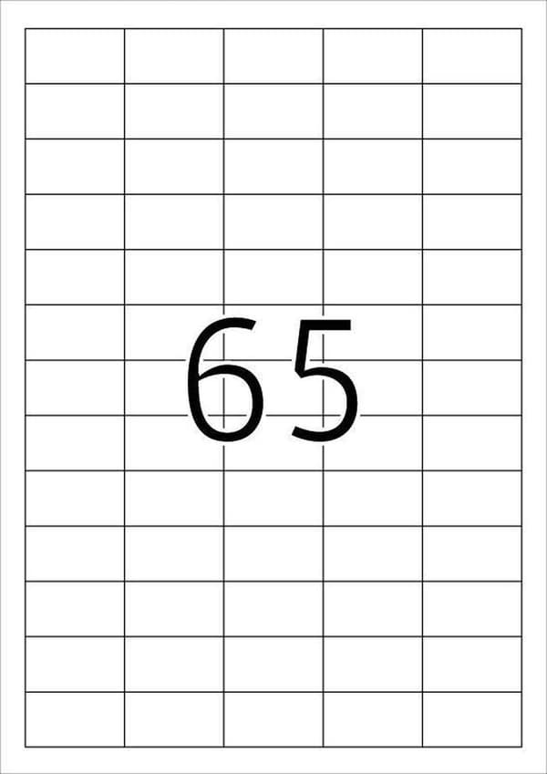 HERMA 8629 premiumetiketter 38,1x21,2mm, 10 ark
