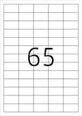 Miniatyrbild 7 av 8: HERMA 8629 premiumetiketter 38,1x21,2mm, 10 ark