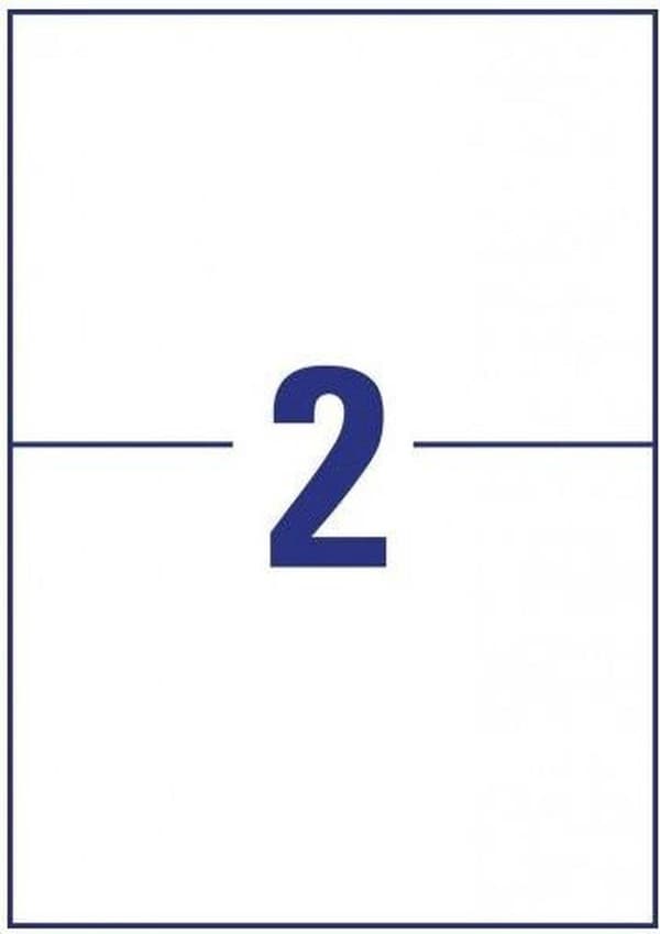 Avery Labels Zweckform 210 X 148 mm Papir 20 stk