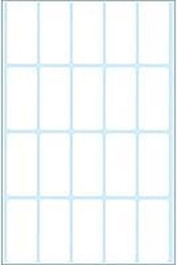 HERMA 2400 Universaletiketter hvid 19x40 mm Papir mat 640 stk.