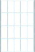 Miniatyrbillede 4 af 6: HERMA 2400 Universaletiketter hvid 19x40 mm Papir mat 640 stk.