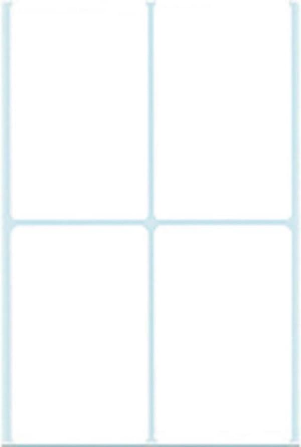 Herma multifunktion. etiket. hvid 52x82 32 ark 111x170 96 stk 2490