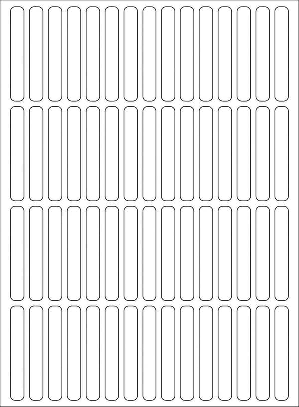 Herma 2300 Universal Label 5x35mm Hvid