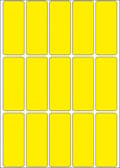 Miniatyrbild 3 av 4: Herma 2411 universum. Office Pack-etikett 20x50mm Gul - 480 etiketter