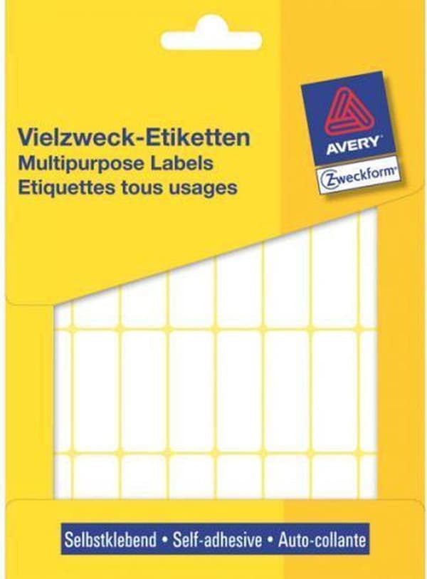 Private Label Avery 3323 Manuel Label 38x41mm Hvid
