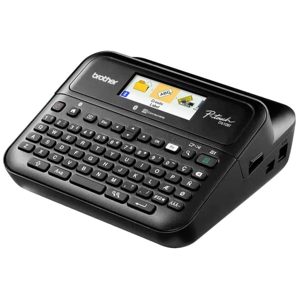 Brother P-touch D610BT Märkmaskin Lämplig för tejp: TZ 3.5 mm, 6 mm, 9 mm, 12 mm, 18 mm, 24 mm