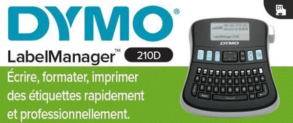 Dymo - LabelManager 210D QWERTY - Etikettskrivare