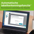 Pikkukuva 3 / 8: DYMO LabelWriter 550 -tarratulostin ja -tarrat | 2 x monitoimiset LW-tarrat (yhteensä 1320) | 1 x LW-käyntikorttitarrat (300 per rulla) | Kestävät LW-