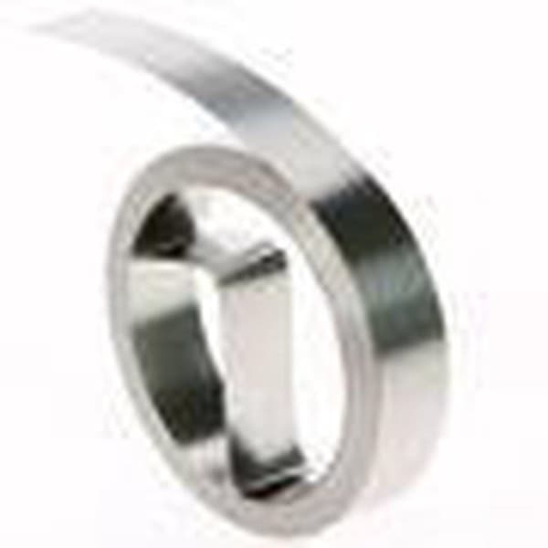DYMO 12mm aluminium m/klæbende tape etiketprintertape