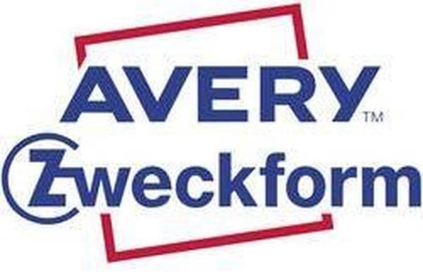 Avery-Zweckform 7311 Rulle med etiketter 38 x 20 mm ugyldig folie rød 200 stykker sikkerhedsetiketter