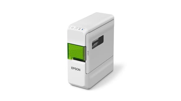 Epson LabelWorks LW-C410 - etikettskrivare - termisk överföring - rulle (1,8 cm) - 180 dpi - upp till 9 mm/sek. - Bluetooth - skärare - vit (C51CF4810 Vit