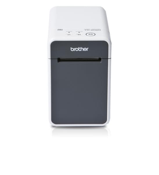 Brother TD-2020A etiketprinter Direkte termisk 203 x 203 DPI 152,4 mm/sek. Hvid