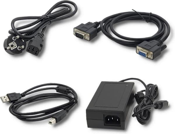 Qoltec 50243 Etiketprinter LTP-0243 | termisk | Høj hastighed | 203 dpi | USB | LAN