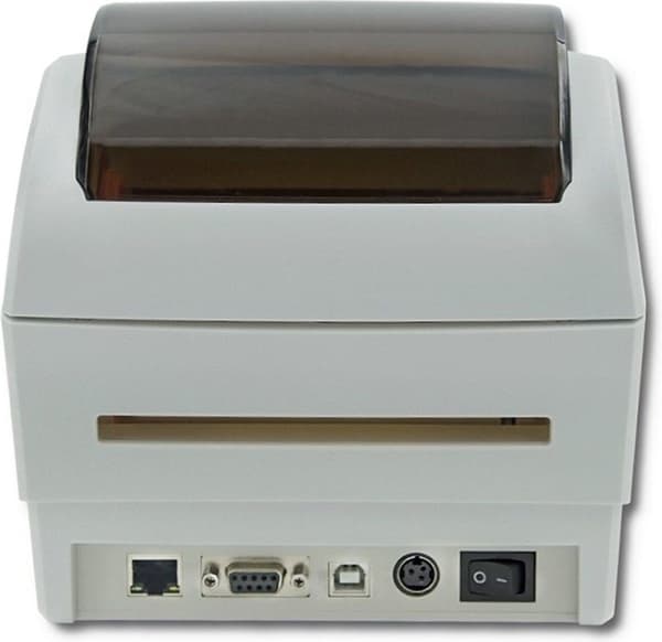 Qoltec 50243 Etiketprinter LTP-0243 | termisk | Høj hastighed | 203 dpi | USB | LAN