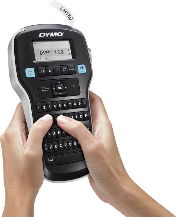 DYMO LabelManager 160 6/9/12 mm D1-tejper QWY UK/HK/ANZ (2174612)