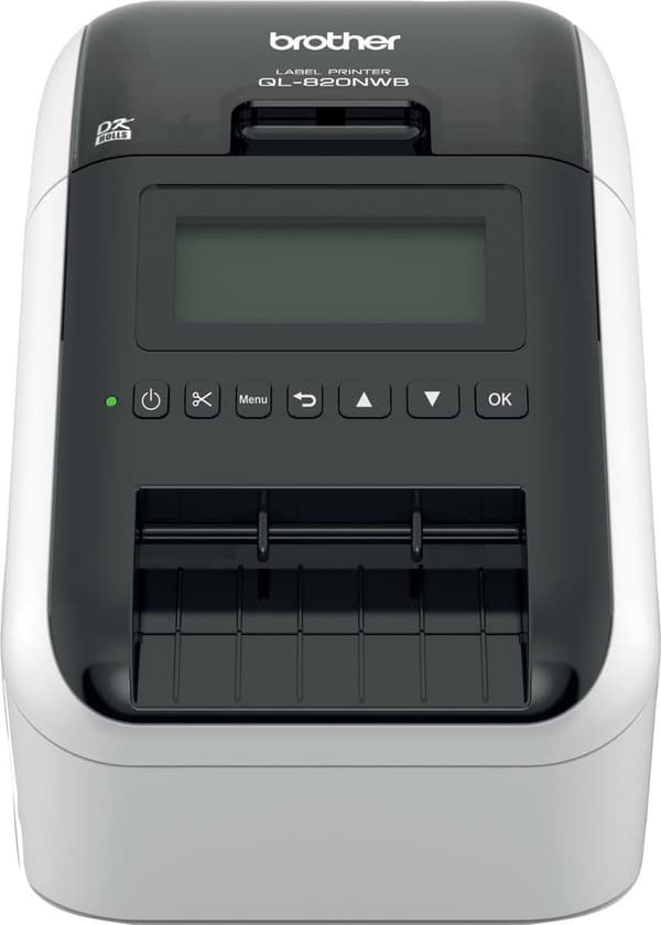 Brother QL-820NWBC etiketprinter Direkte termisk farve 300 x 600 DPI Bedraad og trådloos DK