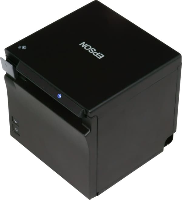 Epson TM m50 (132) - kvittoskrivare - termolinje - rulle (7,95 cm) - 180 x 180 dpi - upp till 350 mm/sek. - USB 2.0, LAN, seriell, USB 2.0-värd - Schn Vit