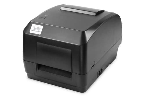 Thermal label printer 200dpi max. 108mm USB 2.0 Serial LAN microSD black Sort