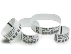Wristband, Synthetic, 1x11in (25.4x279.4mm); DT, Z-Band Ultra Soft, Coated, Permanent Adhesive, Cartridge