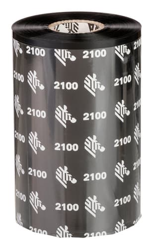 Wax Ribbon, 102mmx450m (4.02inx1476ft), 2100; High Performance, 25mm (1in) core, 12/box