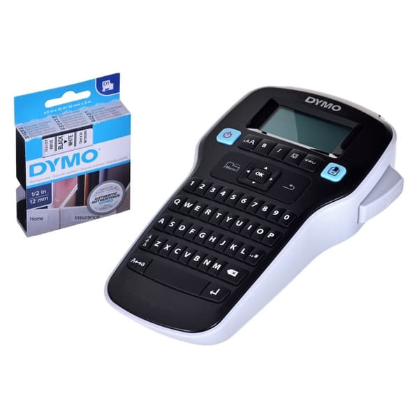 DYMO LabelManager 160 ValuePack Sort, Sølv