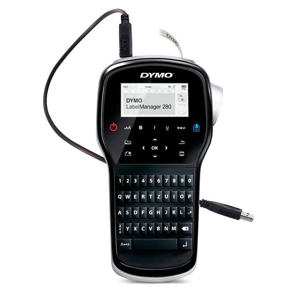 Dymo Labelmanager 280 Qwertz Svart