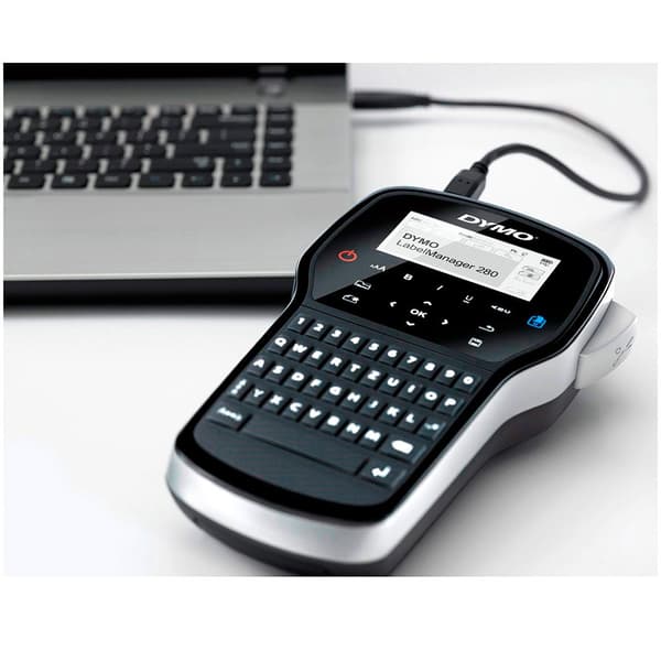 Dymo Labelmanager 280 Qwertz Svart