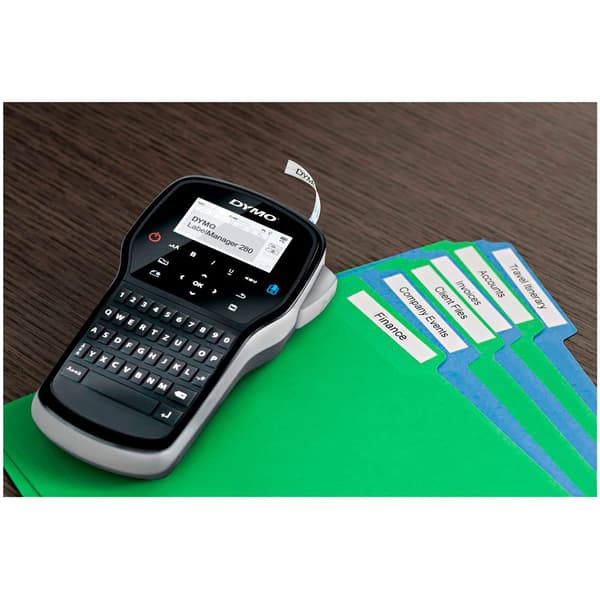 Dymo Labelmanager 280 Qwertz Svart