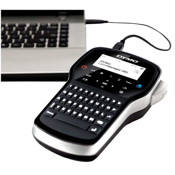 Dymo Labelmanager 280 With Case Musta