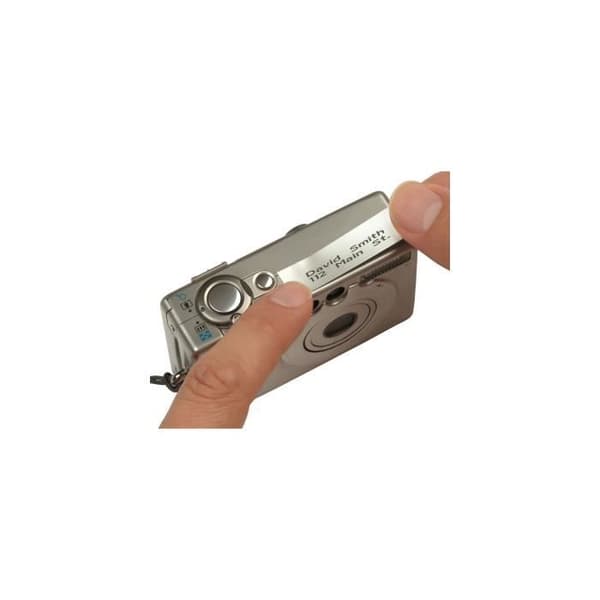 Startpaket - Dymo - LetraTag - Hypergula, silver, vit, svart band - 3 x 4 m - 12 mm
