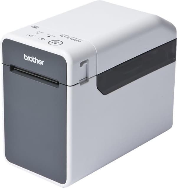 Brother TD-2135NWB etikettskrivare Svart, Vit
