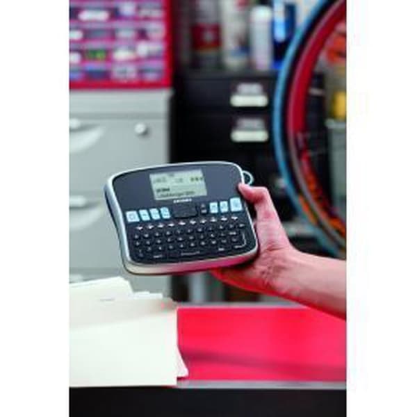 DYMO LabelMANAGER 360D - etiketteringsmaskin - svartvit - värmeöverföring - rulle (1,9 cm) - 180 dpi - till