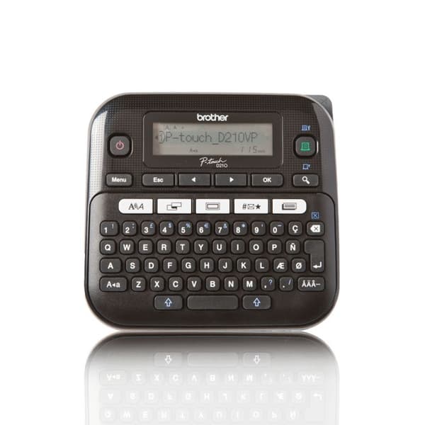 Etikettmaskin - Brother - P-Touch PT-D210VP - Monokrom - Termisk överföring - 180 dpi