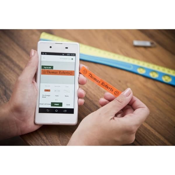Compact Label Maker Cube - BROTHER PT-P300BT P-Touch Ansluts enkelt till smartphones och surfplattor upp till 12 mm