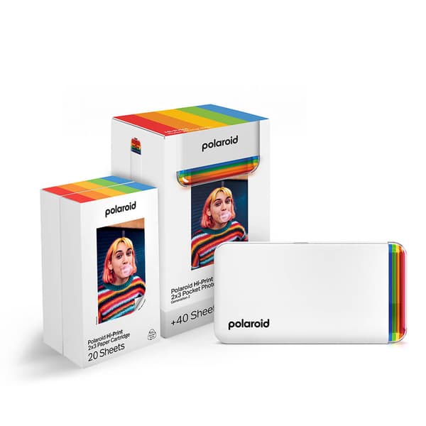 HiPrint 2x3 Gen. 2 -tulostin, valkoinen