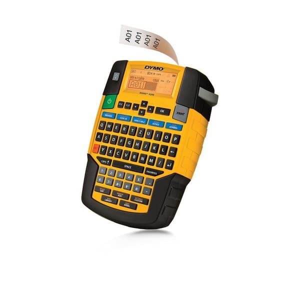 Industriellt märkningssystem - Dymo - Rhino 4200 - Termiskt tryck - 180 dpi upplösning - Orange färg
