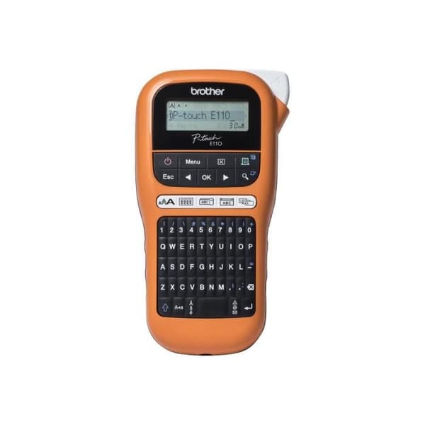 Etikettmaskin - Brother - PT-E110VP - Monokrom - 180 dpi - 12 mm bredd
