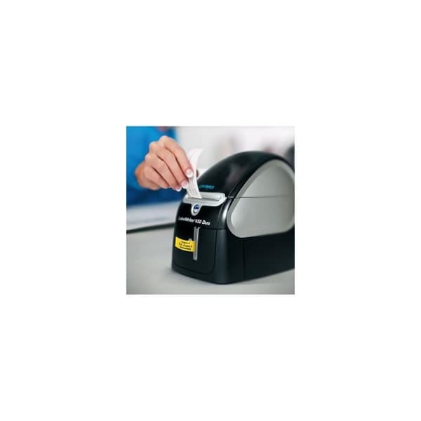 DYMO LabelWriter 450 Duo termisk pappersetikettskrivare kan anslutas till PC/MAC via USB-port