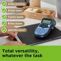 Miniatyrbild 3 av 4: DYMO LetraTag LT-100H ABC knappsats etikettmaskin, widescreen, 1 tejpkassett